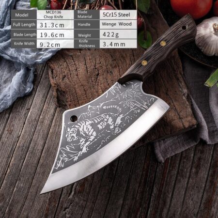 Cutelo Tigre Premium Basic Pro 8" - Imagem 8