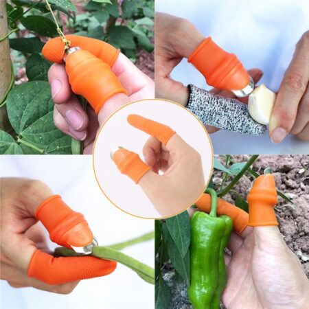 Dedo Cortador - Cortador de Dedo para Legumes, Vegetais e Verduras! - Imagem 5