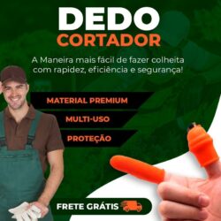 Dedo Cortador - Cortador de Dedo para Legumes, Vegetais e Verduras!