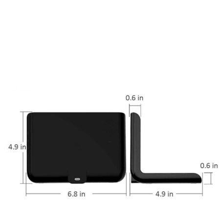 DigitalStation 4 em 1 Multifuncional - Carregador por Indução, Hora, Calendário e Temperatura - Imagem 6