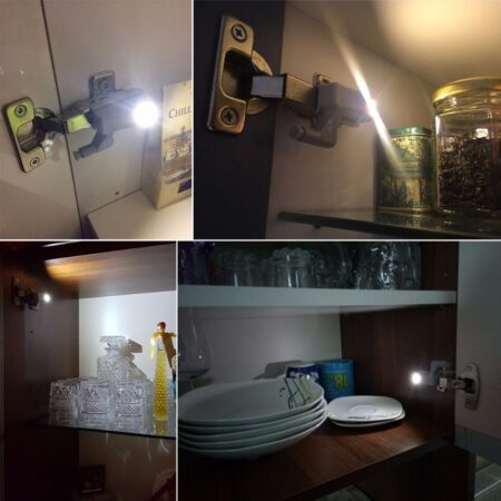 Dobradiça LED - Sensor Inteligente com Luz Led para Dobradiças - Imagem 7
