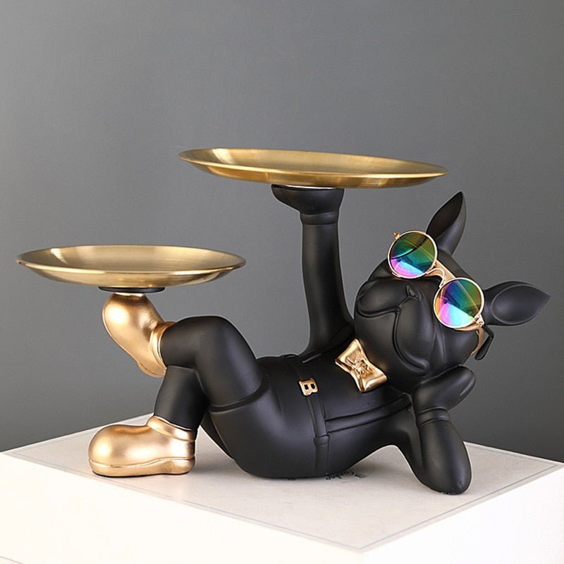 Escultura Decorativa Bulldog Descolado - Imagem 3