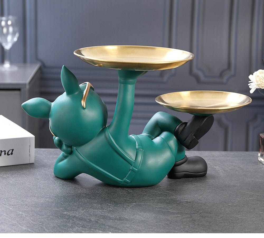 Escultura Decorativa Bulldog Descolado - Imagem 7