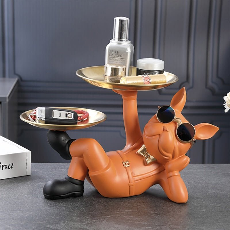 Escultura Decorativa Bulldog Descolado - Imagem 4