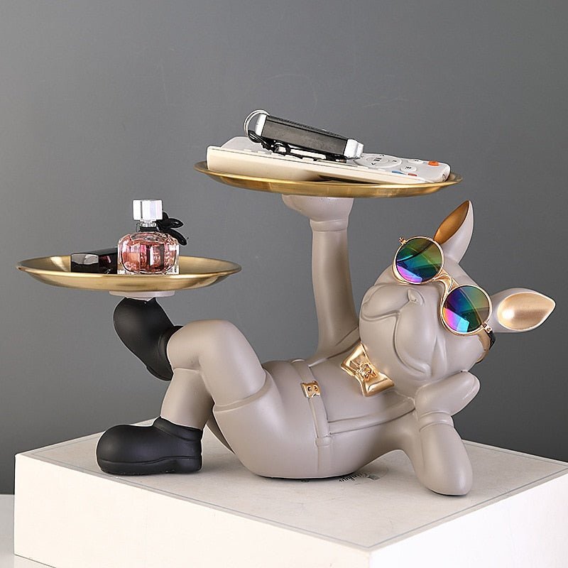 Escultura Decorativa Bulldog Descolado - Imagem 6