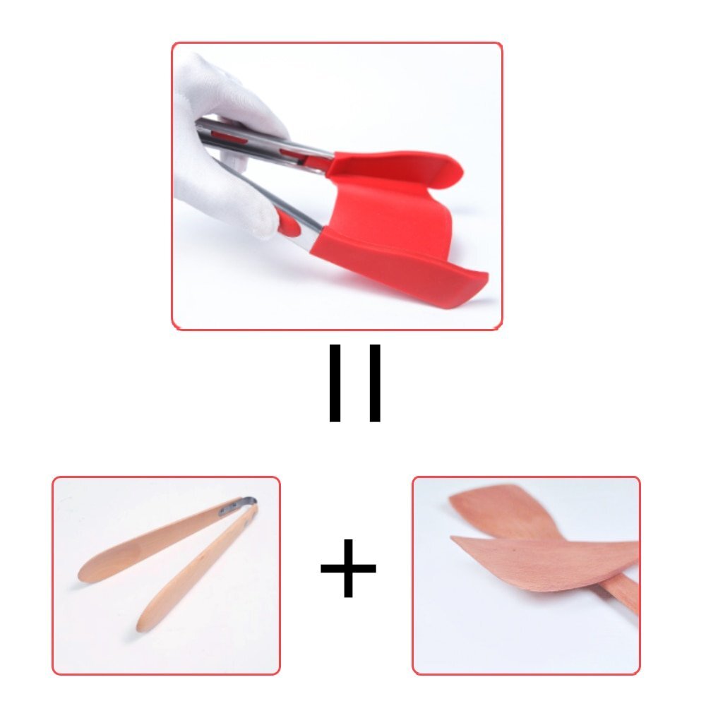 Espátula Mágica Flip 2 em 1 - Silicone Premium - Imagem 9