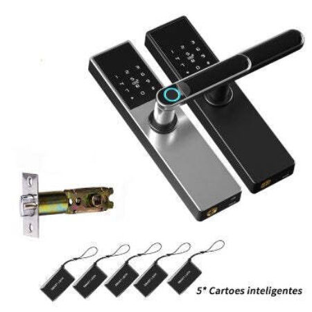 Fechadura Eletrônica digital com Impressão Biométrica - Imagem 5
