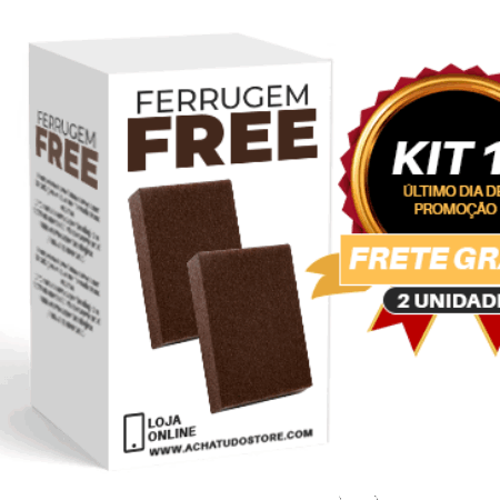 Ferrugem Free - Esponja para Ferrugem - Imagem 13