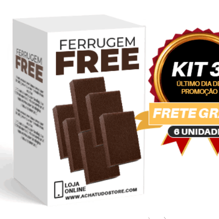 Ferrugem Free - Esponja para Ferrugem - Imagem 11
