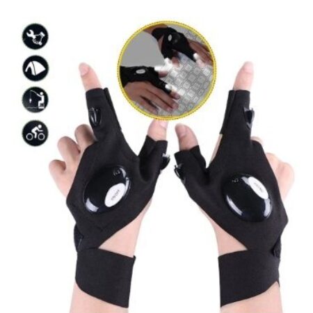 Flash Glove - Luva com Lanterna Led mão direita e mão esquerda - Imagem 7