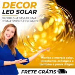 Garden Led Solar - Iluminação Solar para Decoração