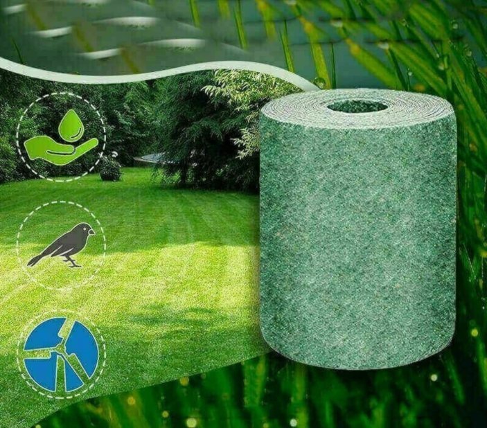 Grass Mat - Tapete de Grama Verdadeira para preenchimento de jardim - Imagem 2