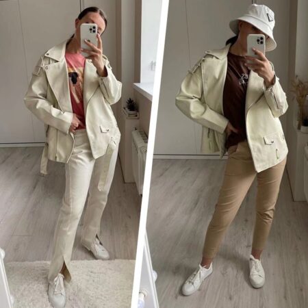 Jaqueta de Couro Feminina New Era - Imagem 2