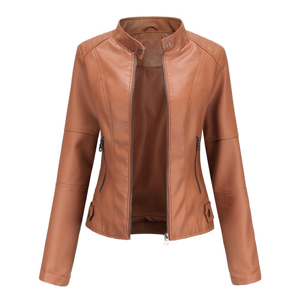 Jaqueta de Couro Feminina Ruby