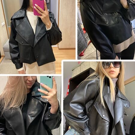 Jaqueta de Couro Feminina Style - Imagem 2