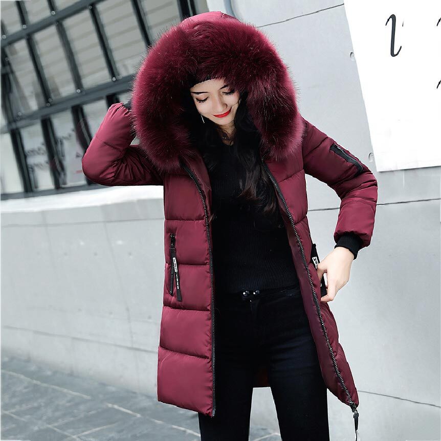 Jaqueta de Inverno Feminina Longa - Imagem 10
