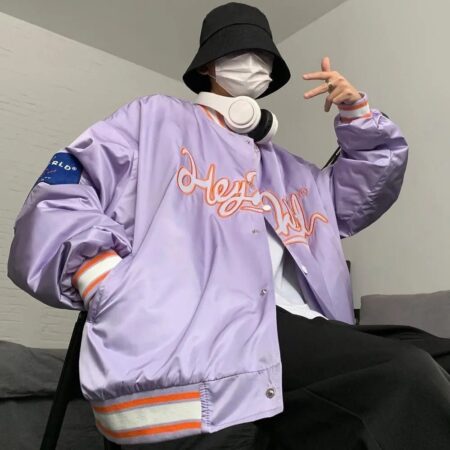 Jaqueta Feminina Baseball Streetwear - Imagem 8