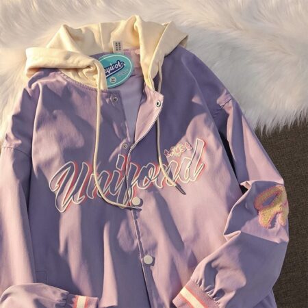 Jaqueta Feminina Baseball Streetwear - Imagem 12