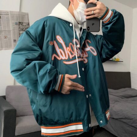 Jaqueta Feminina Baseball Streetwear - Imagem 5