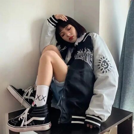 Jaqueta Feminina Baseball Streetwear - Imagem 7