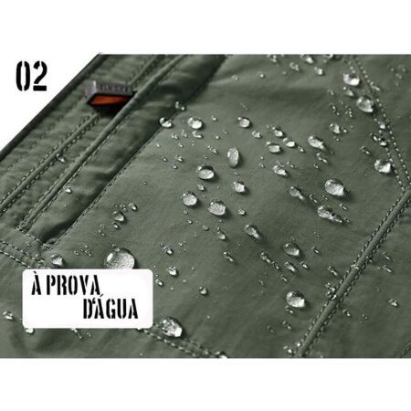 JAQUETA MASCULINA IMPERMEÁVEL TÉRMICA COM CAPUZ MAX COMBAT X - [FRETE GRÁTIS] - Imagem 5