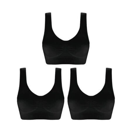 Kit Sutiã sem costura ComfortMax Plus (3 unidades) - Imagem 9