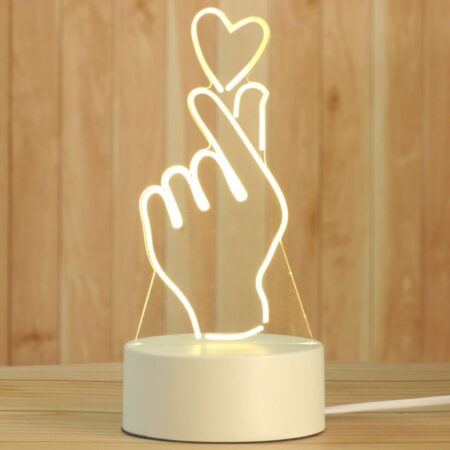 Luminária 3D - Luminárias LED Decorativas 3D - Imagem 2
