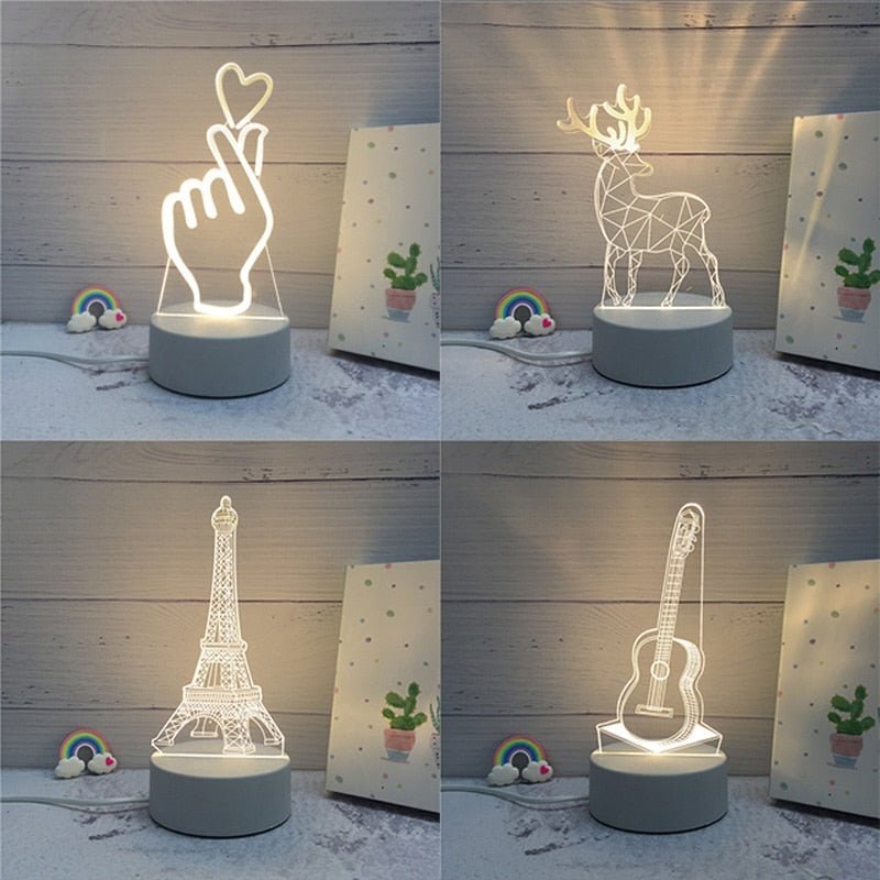 Luminária Criativa em 3D