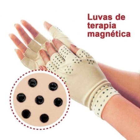 Luva Magnética - Tratamento para Artrite, Tendinite e Reumatoide - Imagem 4