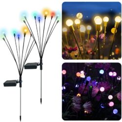 Luz de Jardim FireFly movida a Energia solar