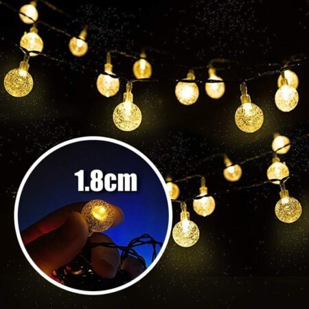 Luzes Solar Decorativa Estilo Bistrô Italiano - Imagem 7