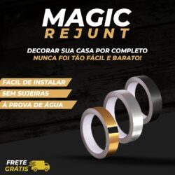 Magic Rejunte – Adesivo de REJUNTE impermeável para decoração