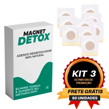 MagnetDetox - Adesivo Queimador de Peso Morto, Adesivo detox Slimpatch - Imagem 5