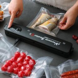 Máquina De Selar A Vácuo Alimentos + 20 sacos de brinde