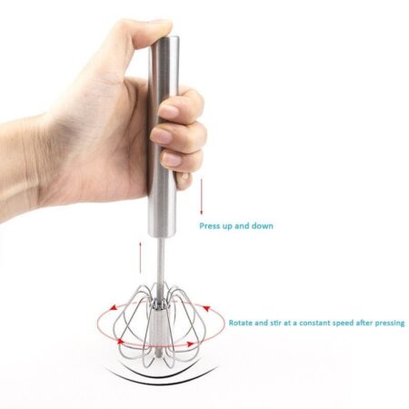 Mix Titanium - Batedora Portátil Manual para Misturas - Imagem 4