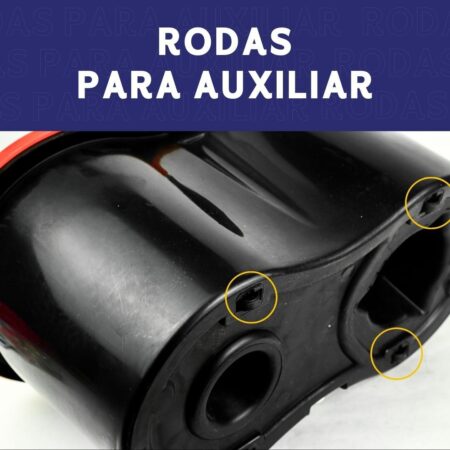 Mop Giratório Com Cesto Em Inox C/2 Refil e Dispense Para Sabão - Imagem 6