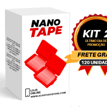 NanoTape - Fita Dupla Face para Decoração de Objetos - Imagem 3