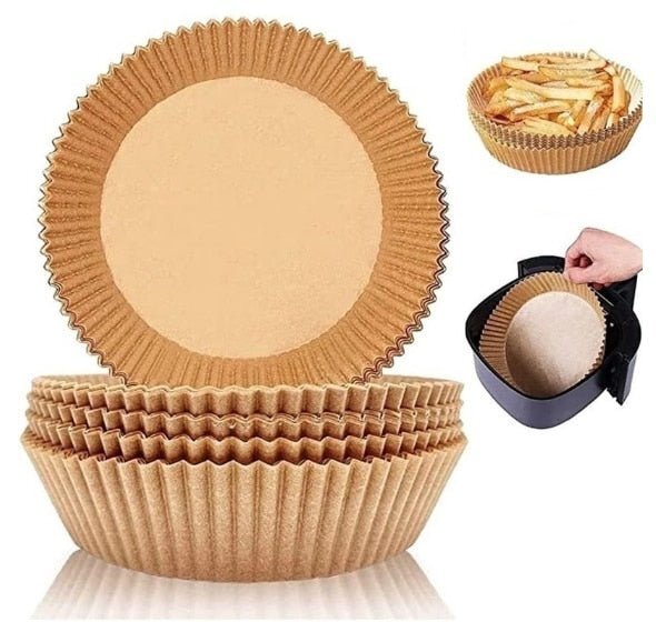 Papel Antiaderente para Airfryer - 50 unidades - Imagem 2