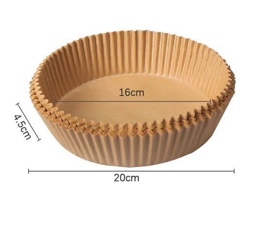 Papel Antiaderente para Airfryer - 50 unidades - Imagem 3