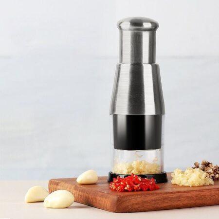 Picador Inox de Vegetais - Picador de alho, cebola, pimenta etc - Imagem 4