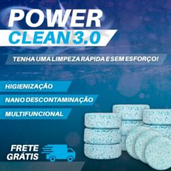 Power Clean 3.0 - Pastilhas de Limpeza Profunda para Gordura, Ferrugem e Manchas!