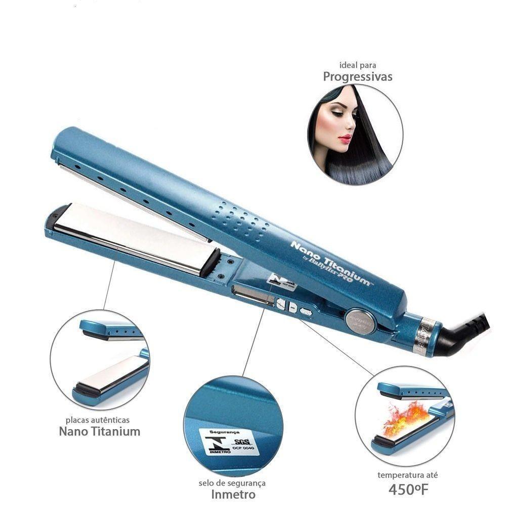 Prancha Nano Titanium Profissional - Bivoltagem - Imagem 2