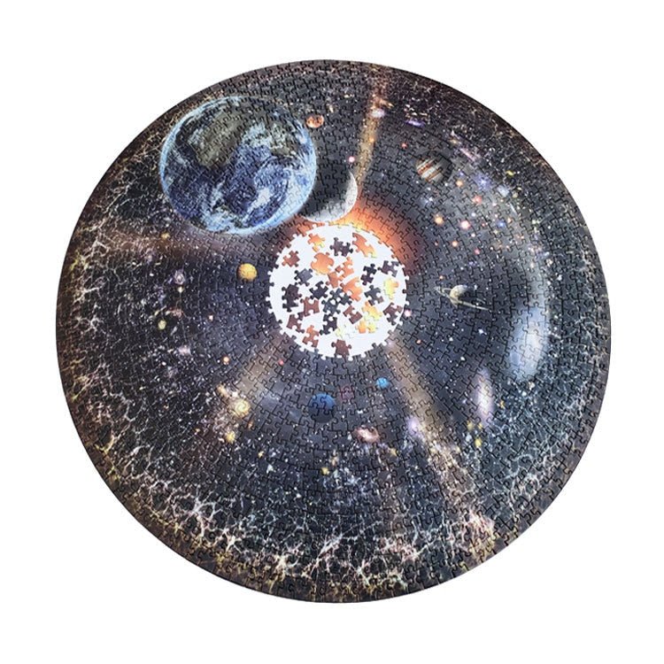 Quebra Cabeça 1000 peças Realístico Lua Cheia - Imagem 5