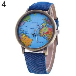 Relógio Global Travel - Relógio mapa Mundial