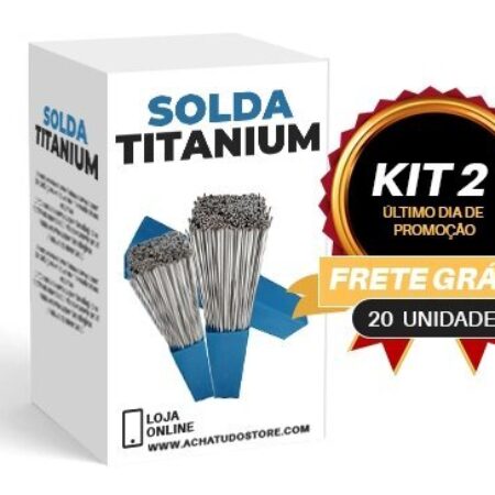 Solda Titanium - Hastes de Alumínio para Soldagem super Resistentes - KIT COM 20 UNIDADES - Imagem 8