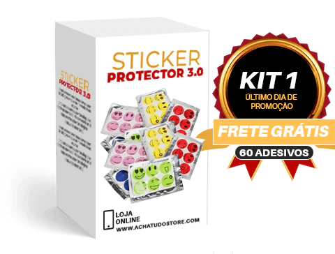 Sticker Protector 3.0 - Adesivo Repelente - PAGUE 200 LEVE 300 UNIDADES! (100 DE BRINDE) - Imagem 9