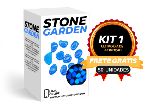 Stone Garden - Pedra Solar decorativa para Jardim, Quintal - Imagem 9
