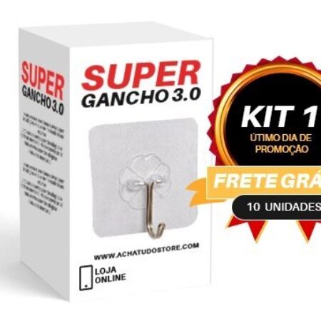 Super Gancho 3.0 - Adesivo de Parede com Gancho meátlico - Imagem 7