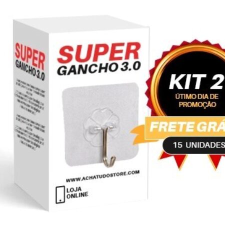 Super Gancho 3.0 - Adesivo de Parede com Gancho meátlico - Imagem 6
