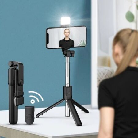 Super Selfie - Bastão de Selfie com Luz e Bluetooth - Image 8